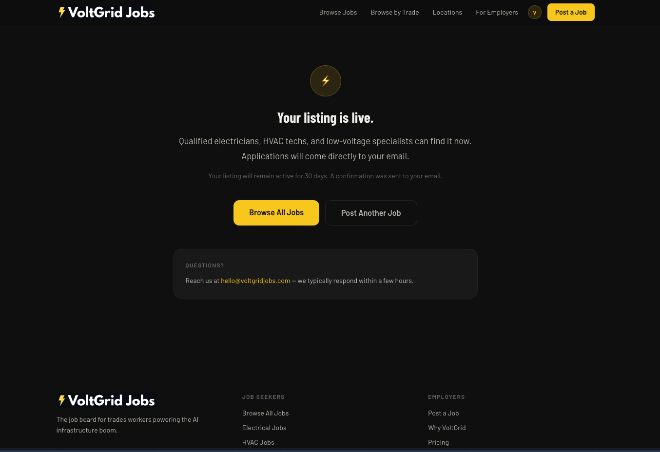 VoltGrid Jobs gallery image