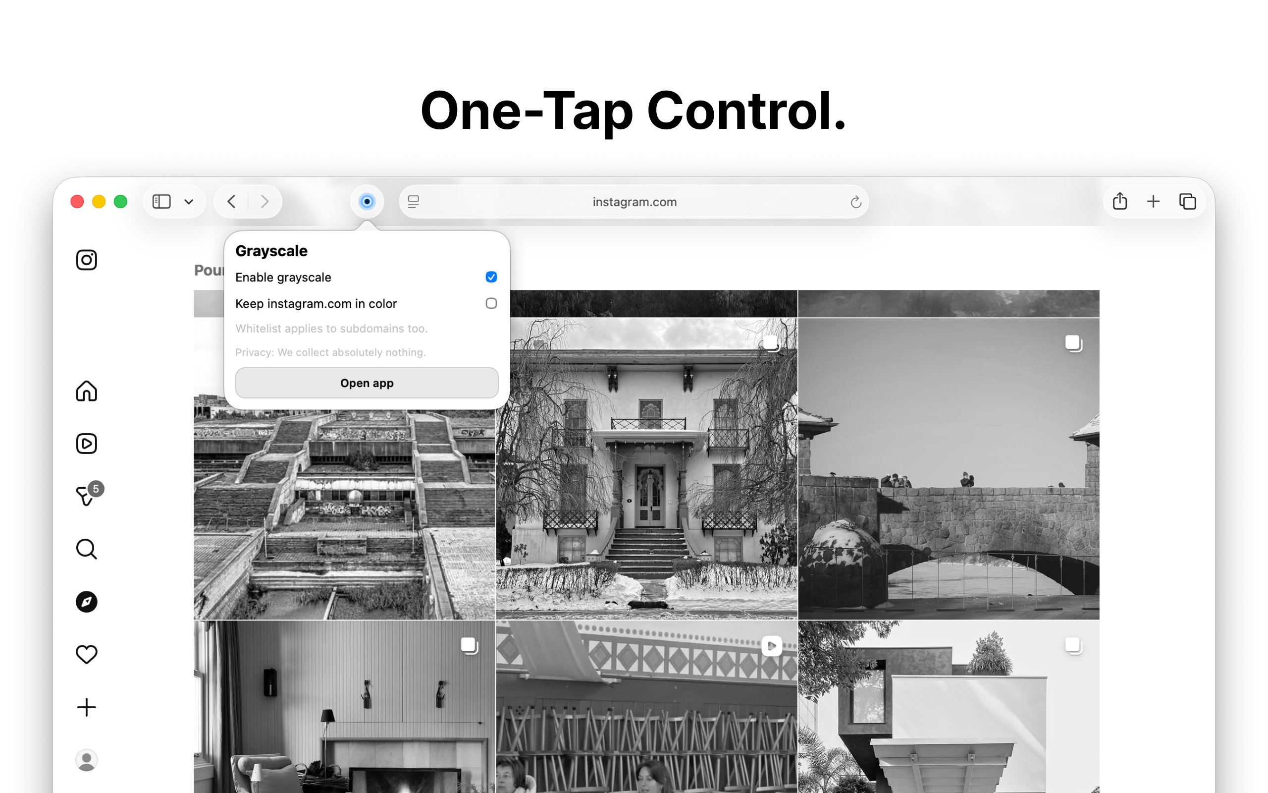 Grayscale for Safari gallery image