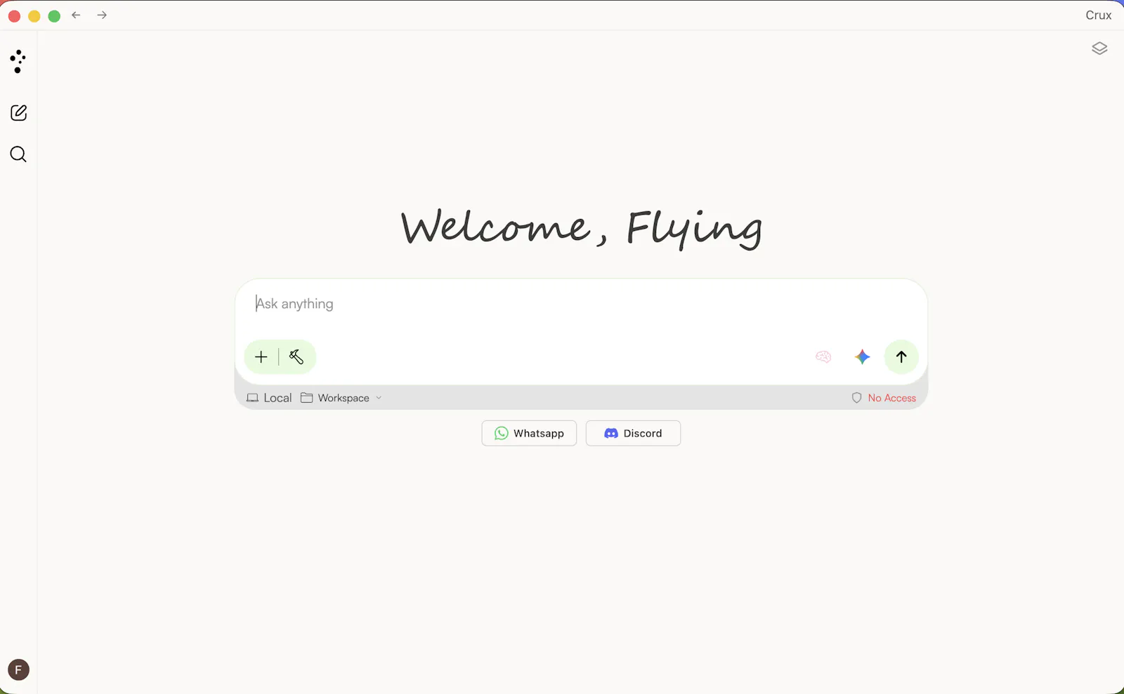 Crux screenshot 2