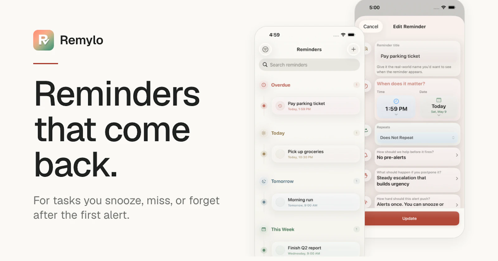 Remylo screenshot 1