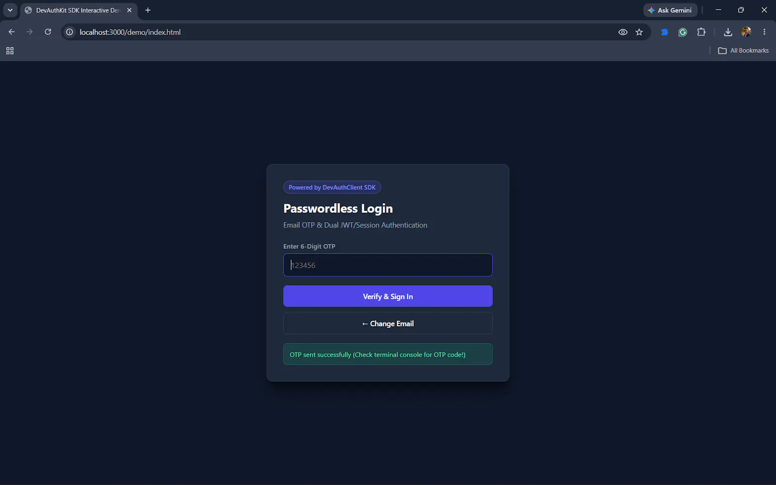 devauthkit screenshot 3