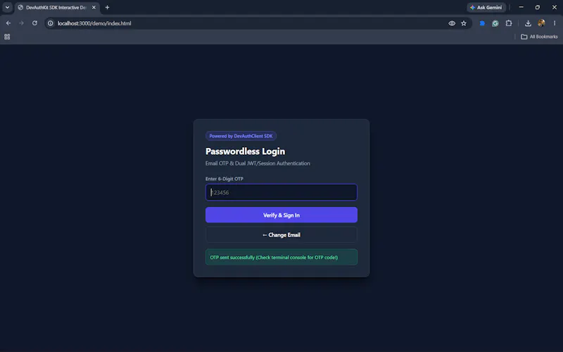 devauthkit screenshot 3