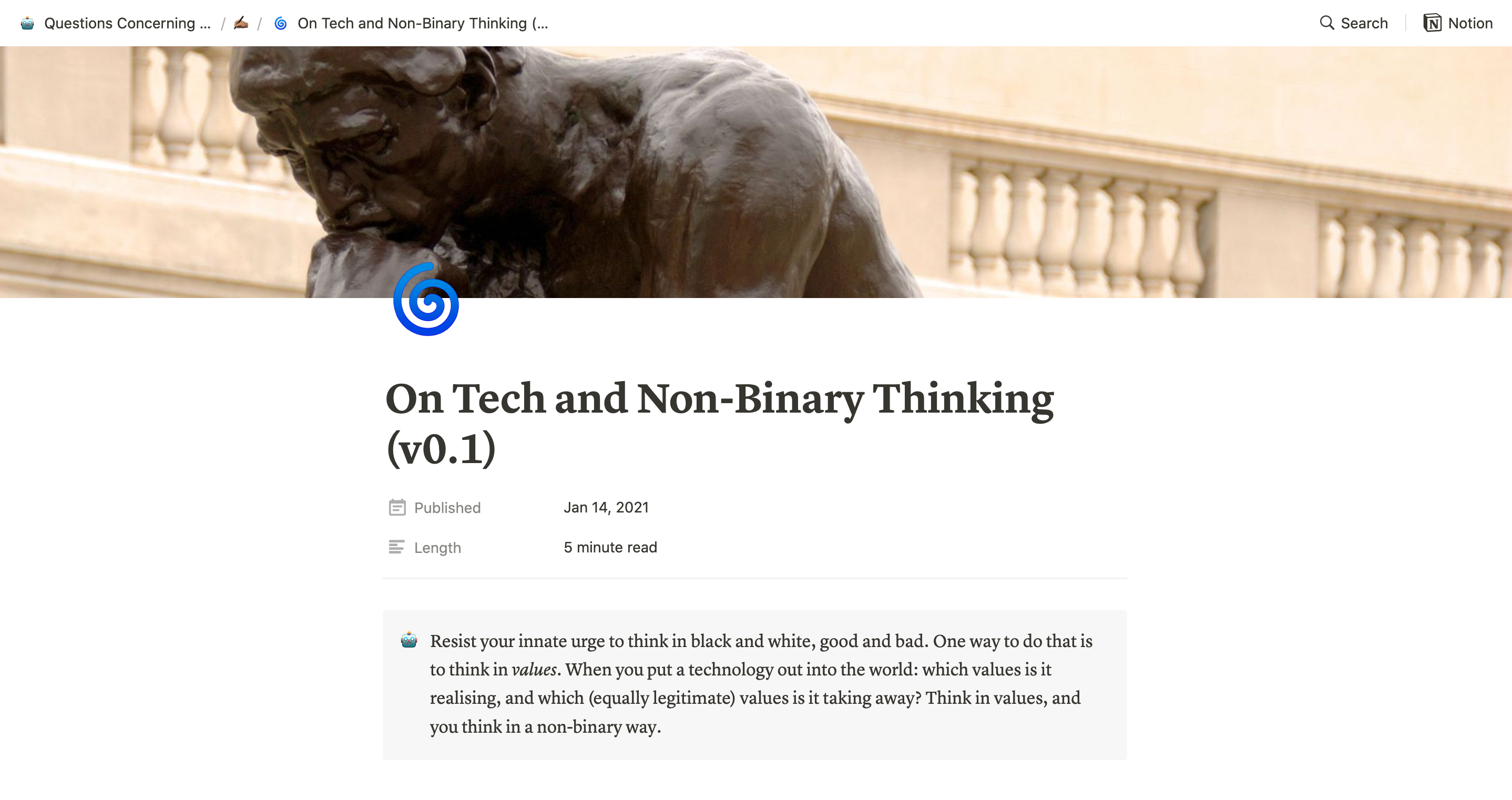 Questions Concerning Technology gallery image