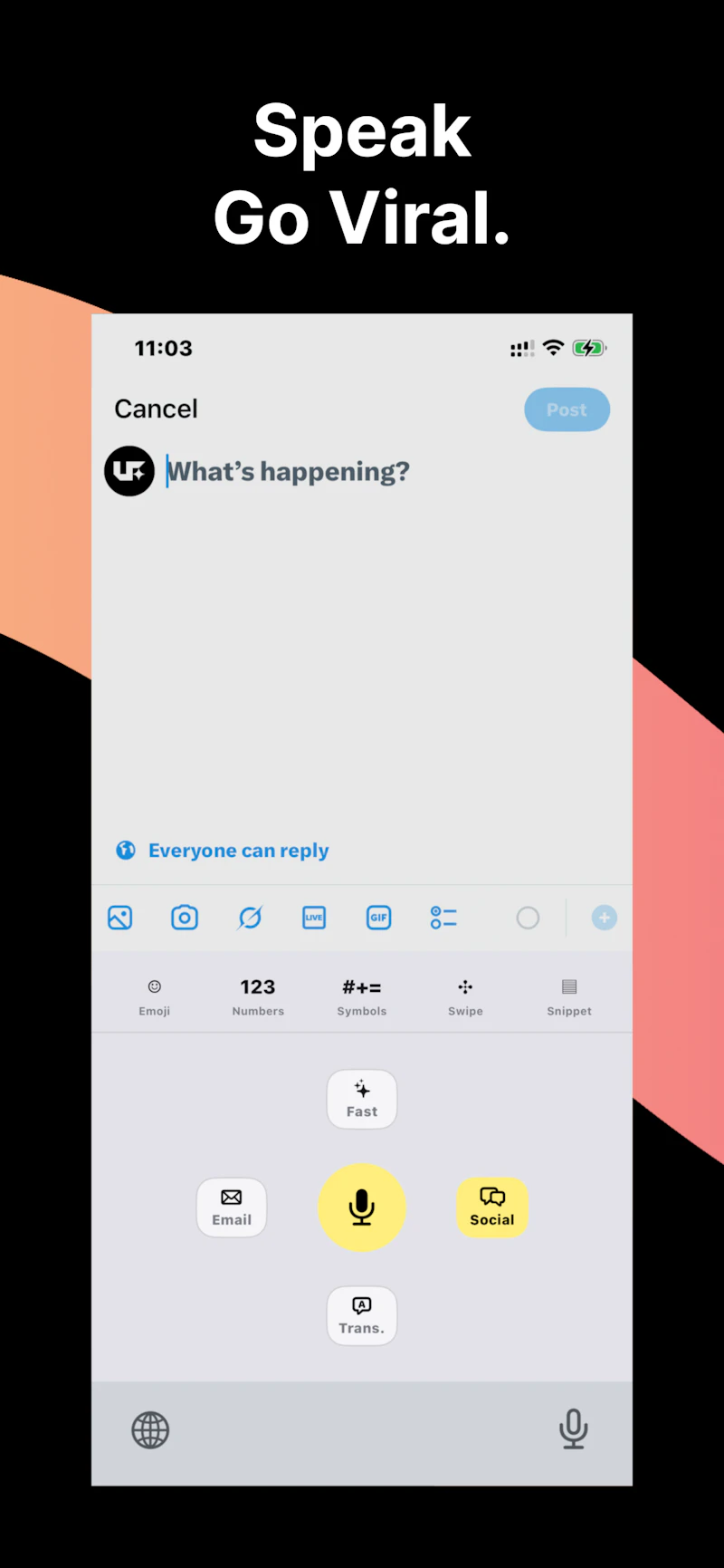 use.fo: AI Voice Typing screenshot 6