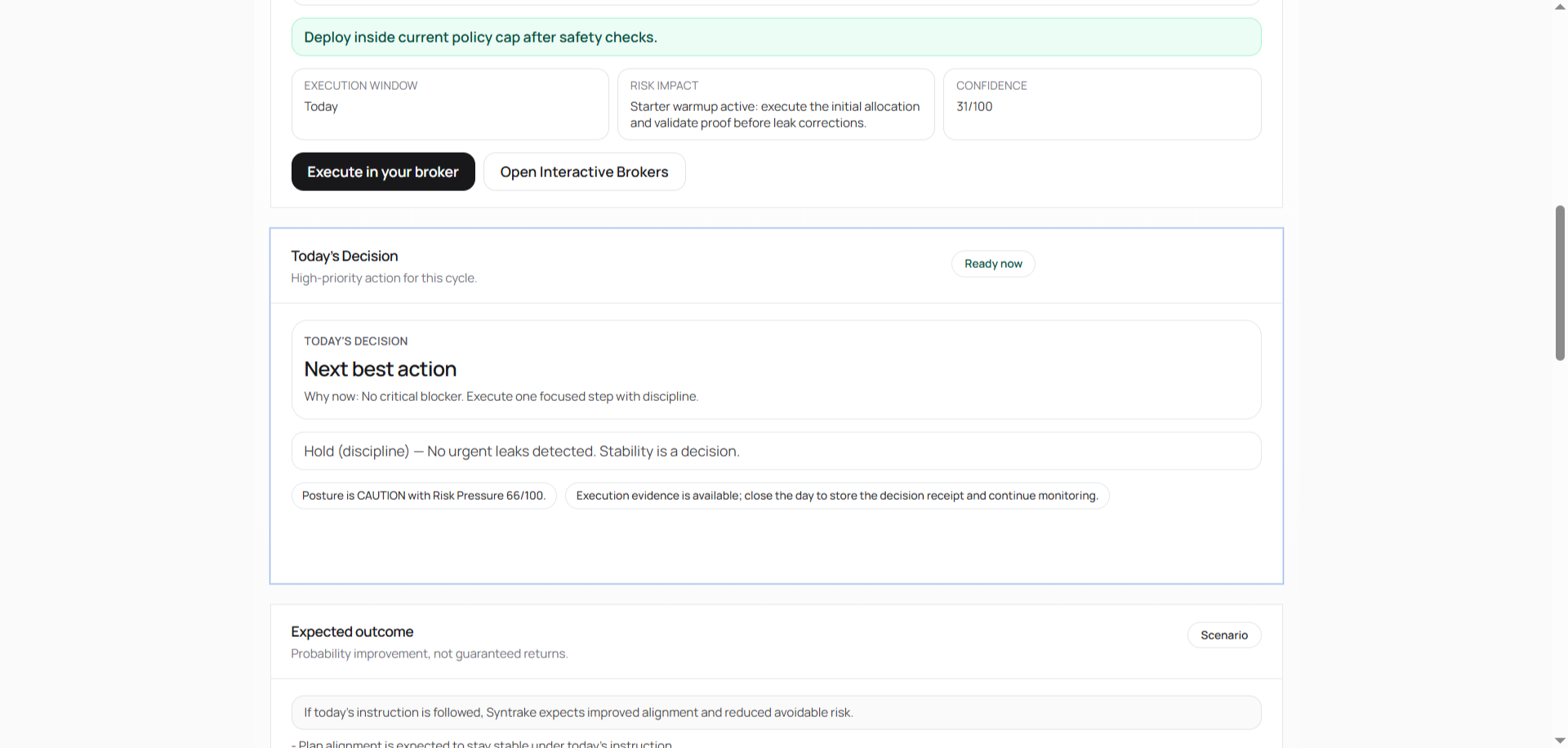 Syntrake - Main product screenshot demonstrating key features and user interface