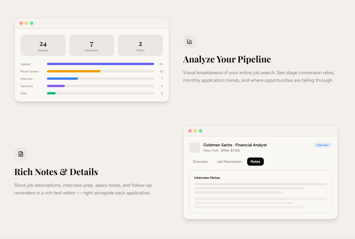 My Job Tracking gallery image
