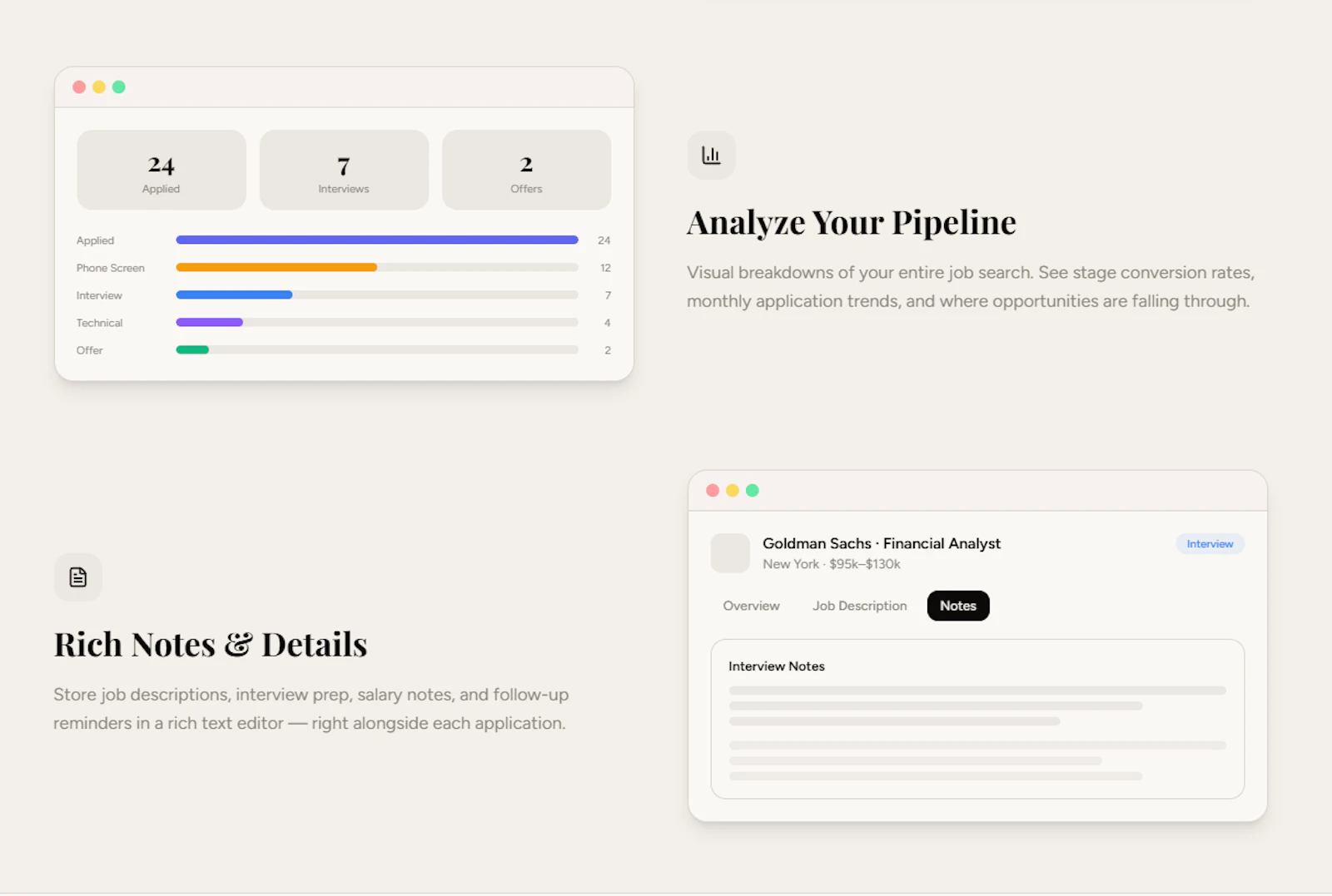My Job Tracking screenshot 2