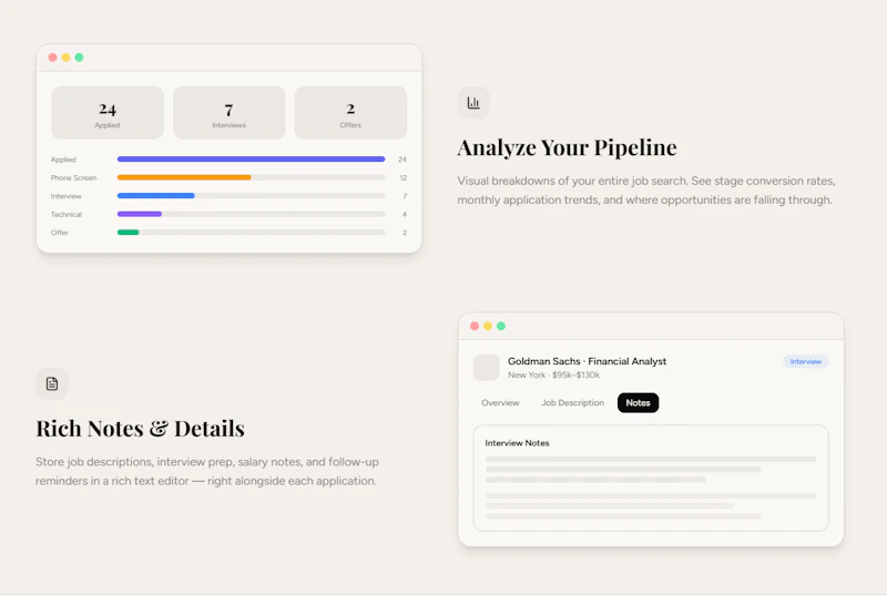 My Job Tracking screenshot 2
