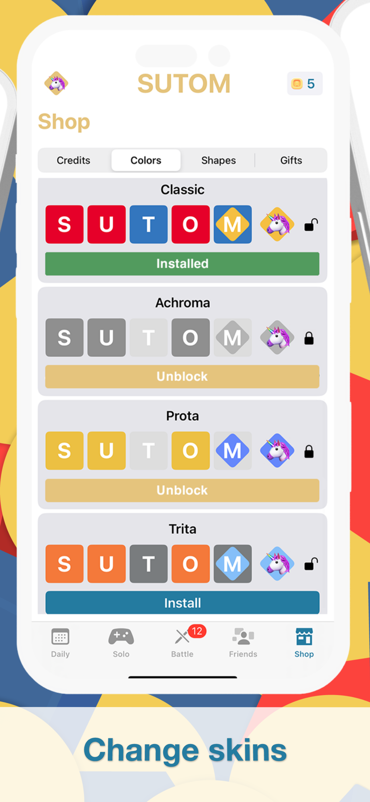Sutom par lexi - jeu de puzzle de mots media 5
