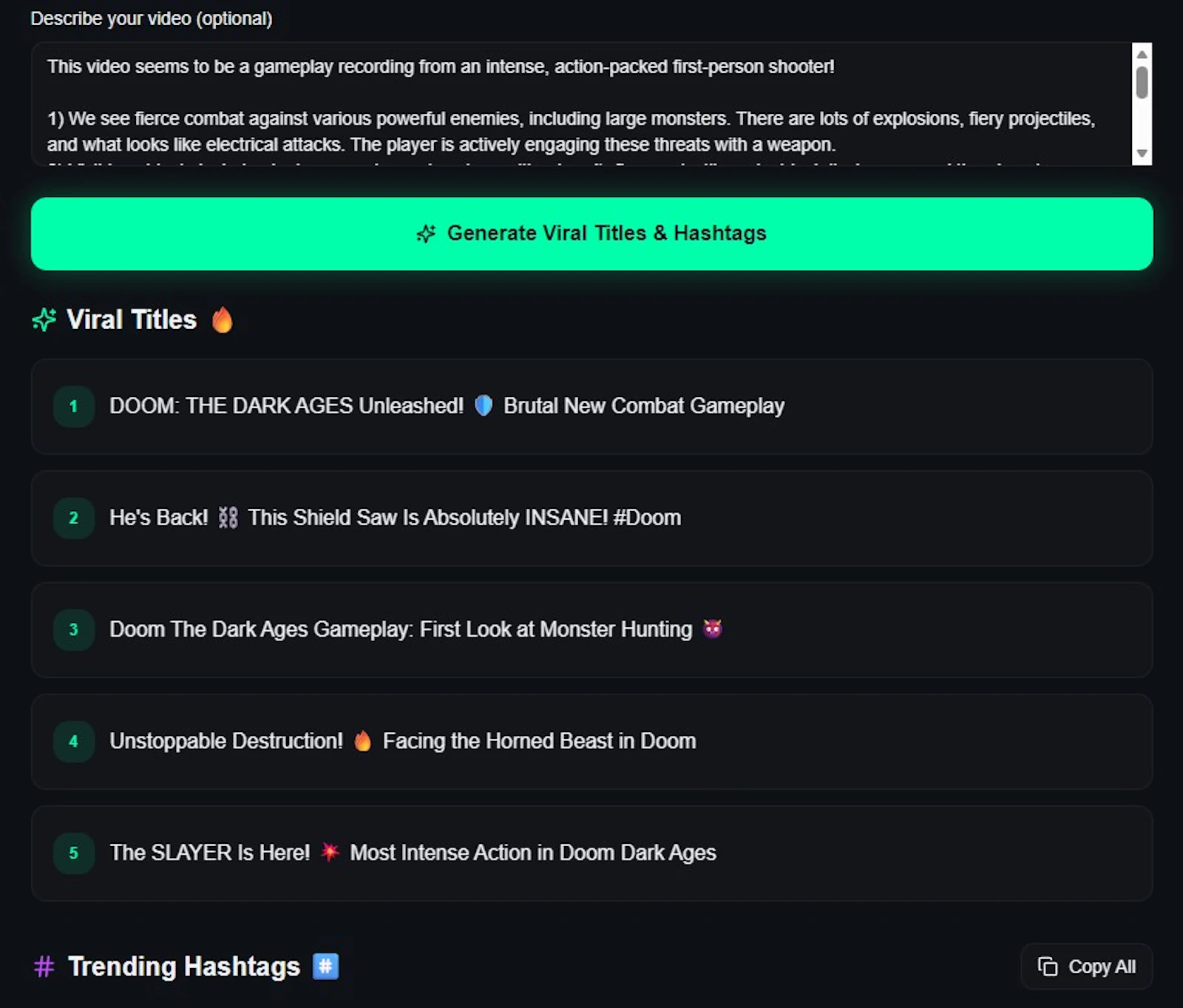 ViralGen screenshot 3