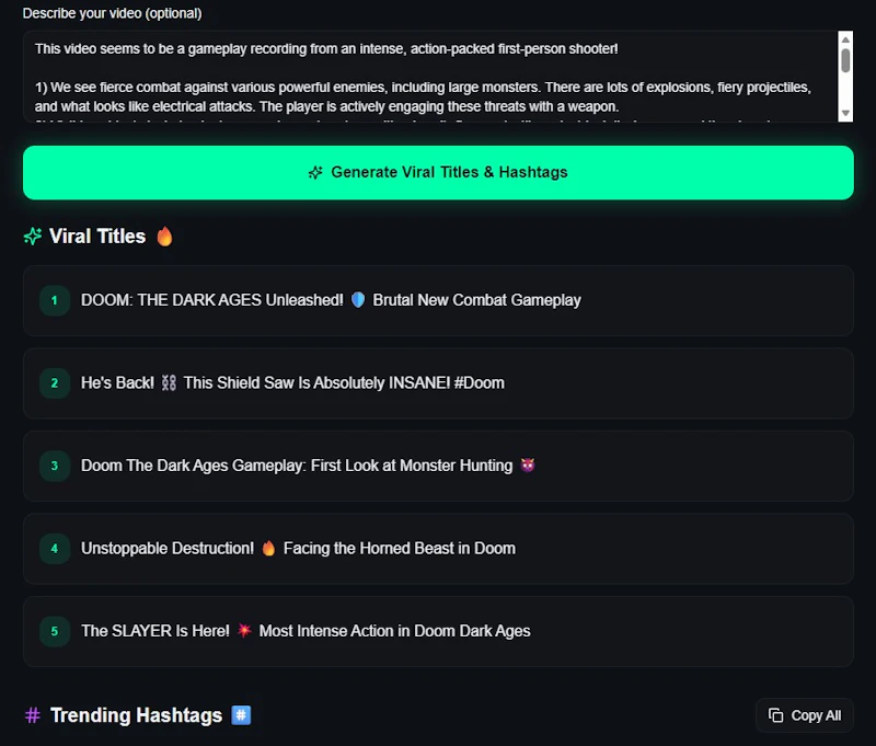 ViralGen screenshot 3