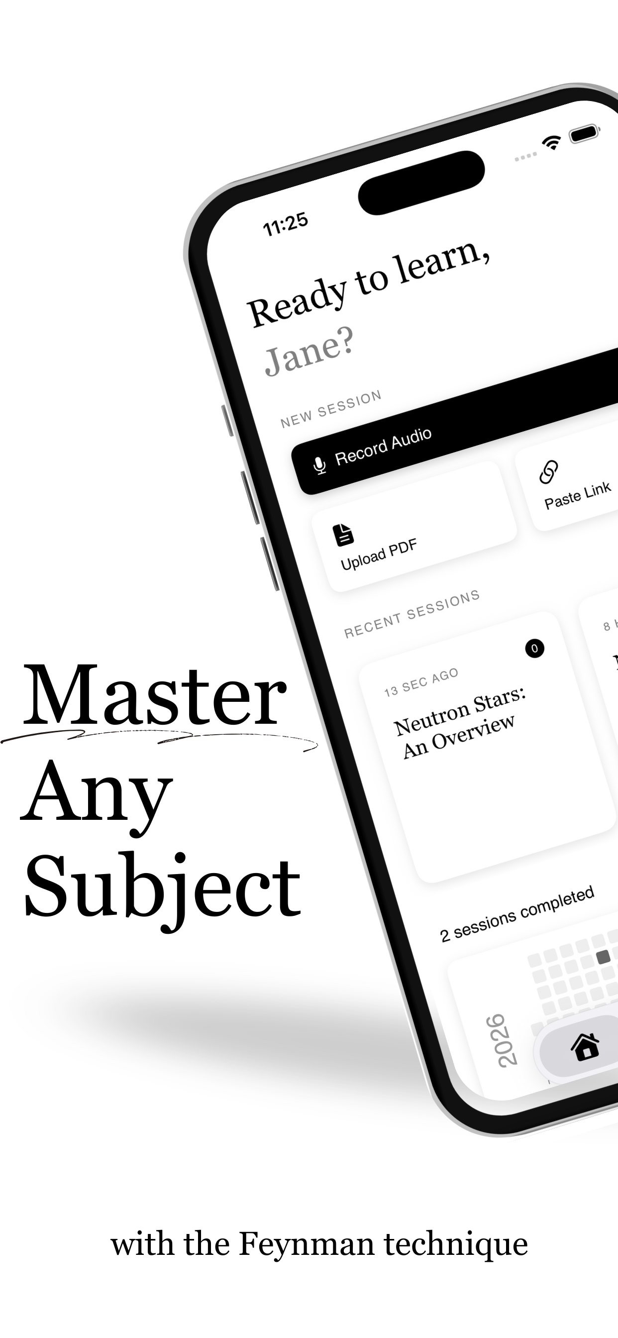 Nota - Feynman technique learning app gallery image