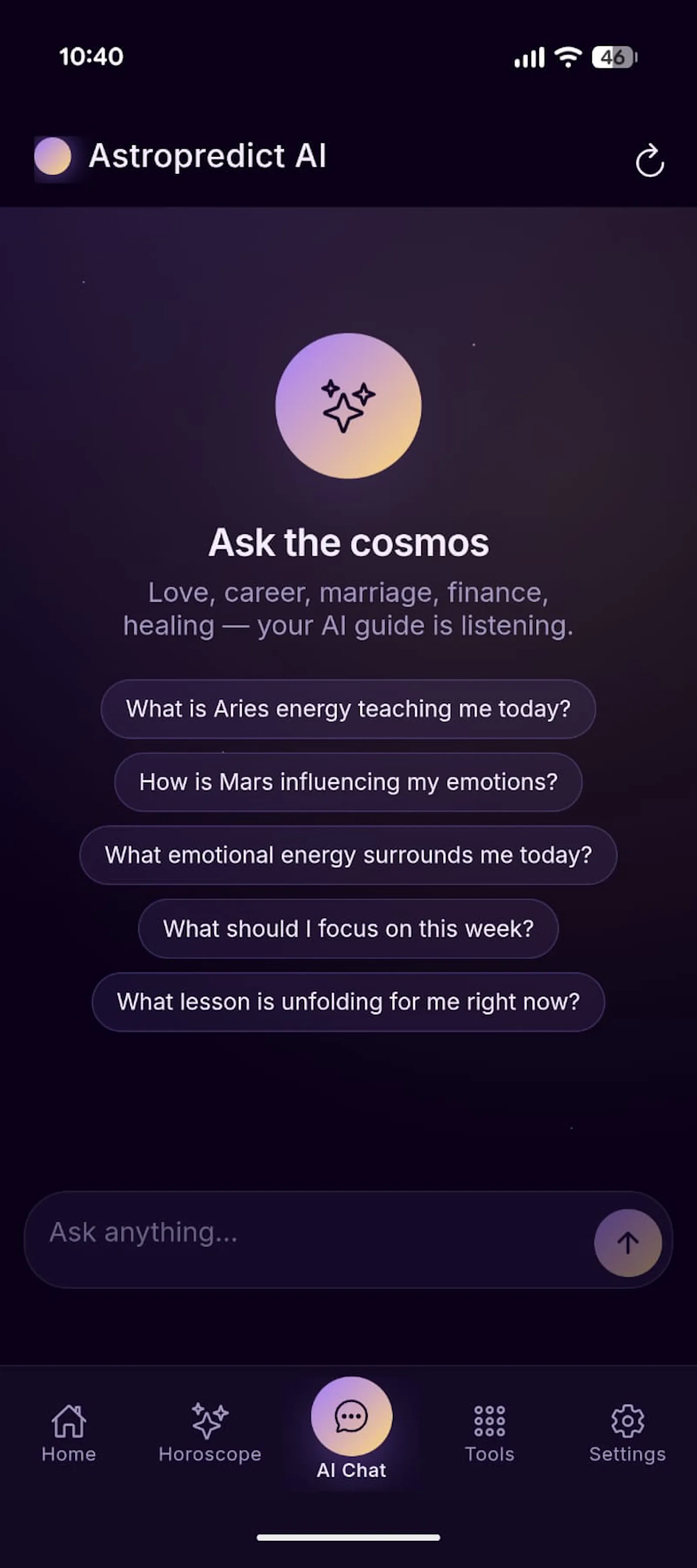 AstroPredic : Zodiac & Palm screenshot 2