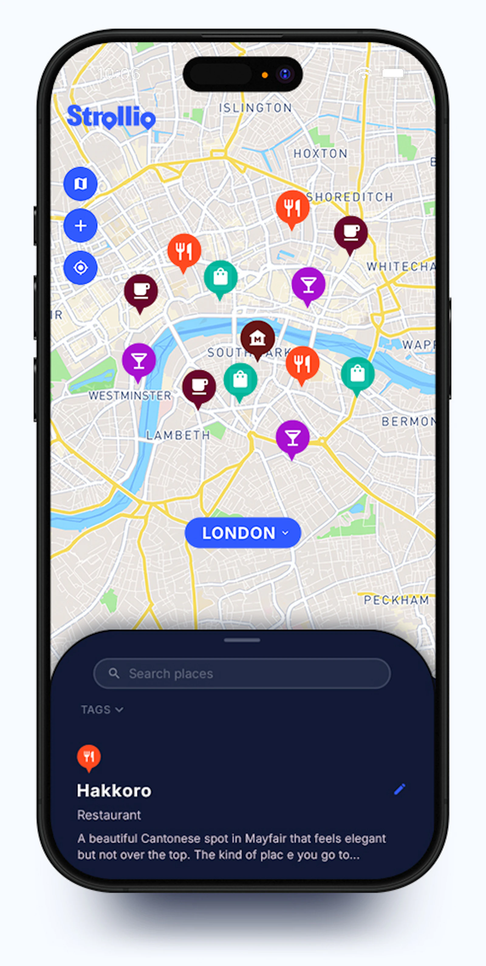 Strollio Travel Planer screenshot 1