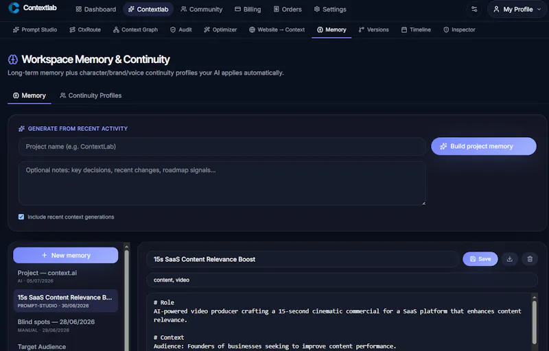 Contextlab screenshot 5