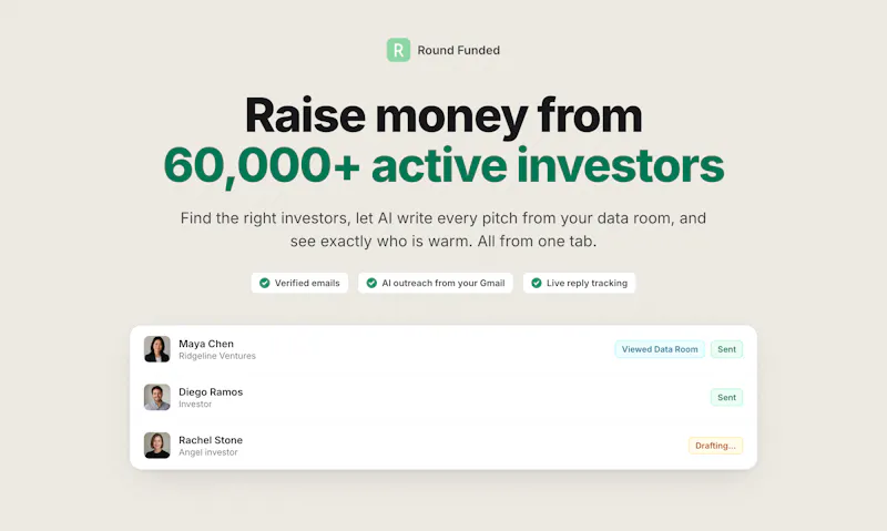 Round Funded screenshot 1