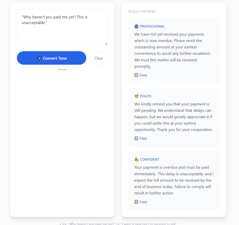 ToneModifier screenshot 3