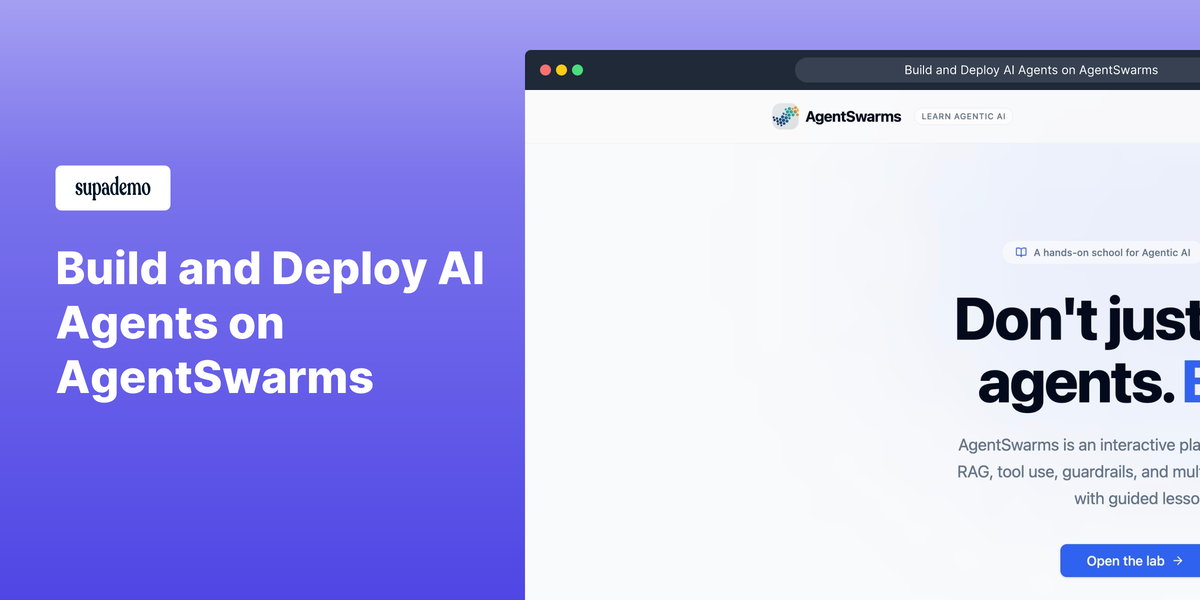 AgentSwarms gallery image