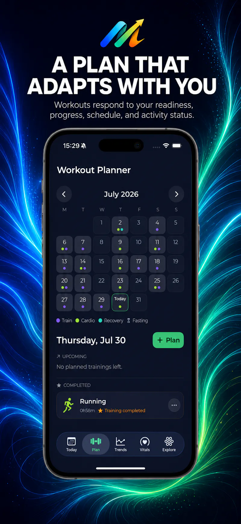 Momentum Workout and Recovery screenshot 2