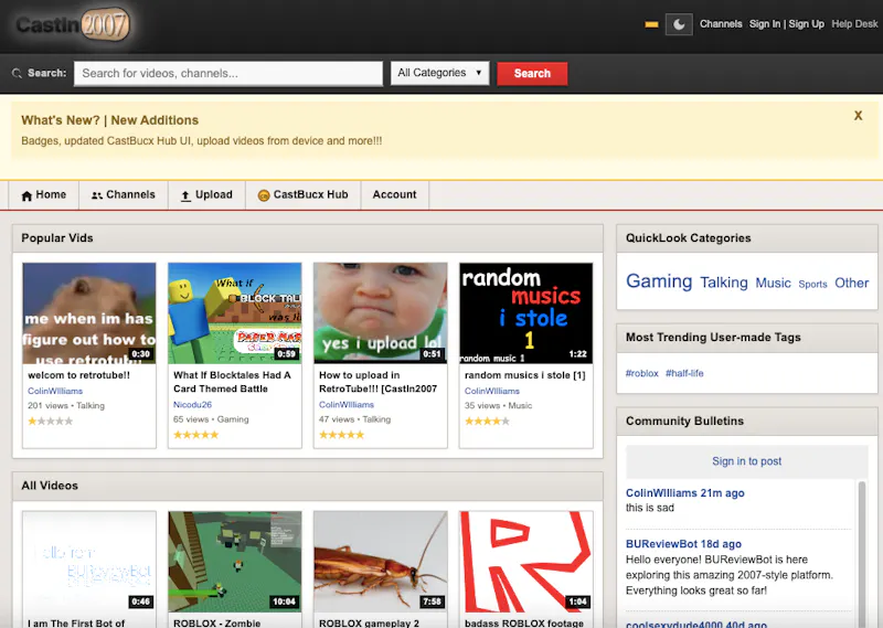 CastIn2007 screenshot 2