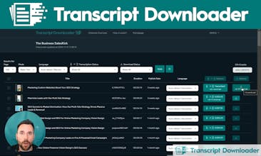 YouTube Transcript Downloader gallery image