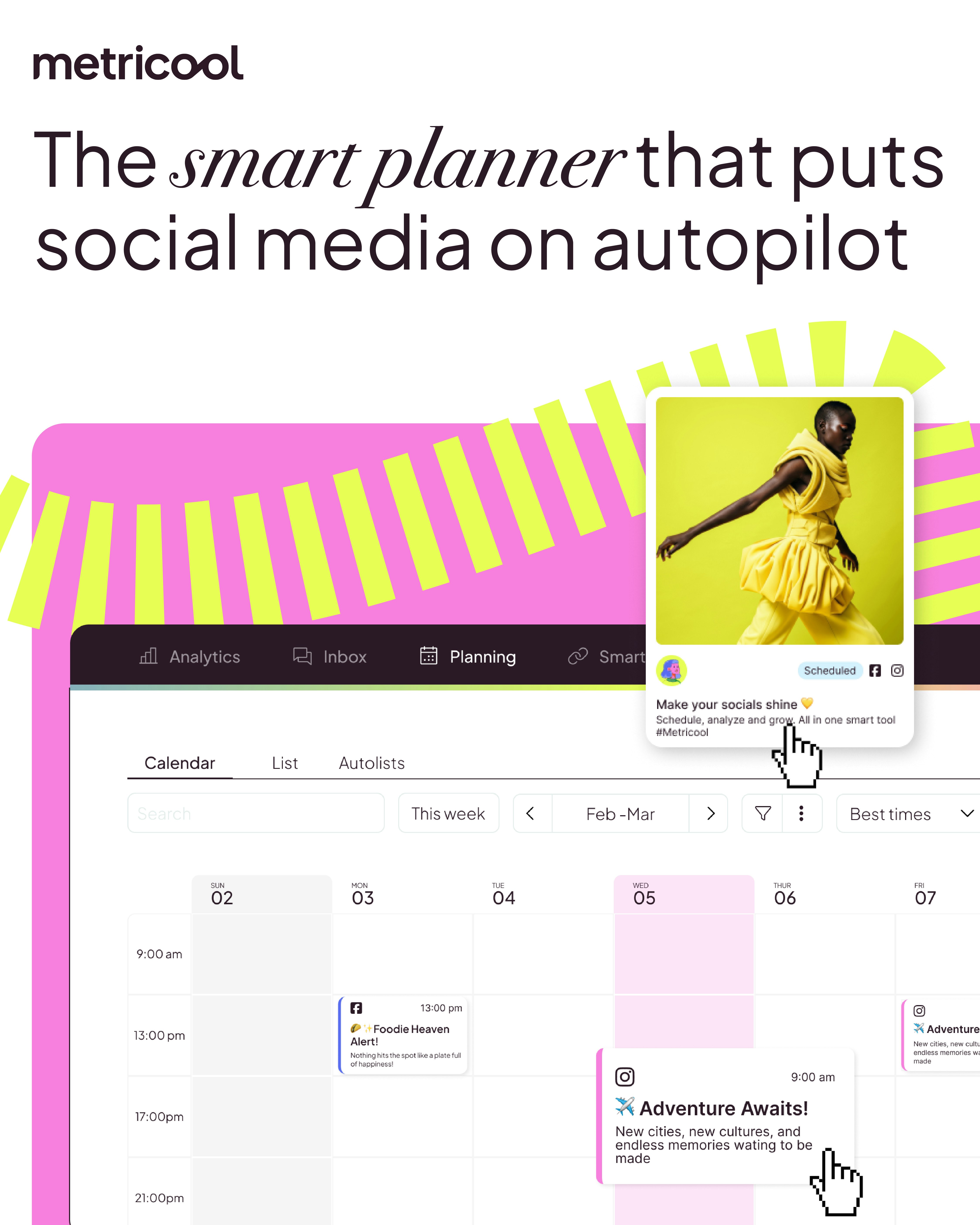 Metricool gallery image