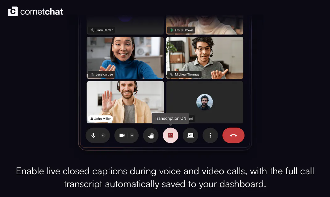 Closed Captions & Call Transcripts gallery image