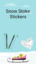 Snow Stoke Stickers for iMessage gallery image