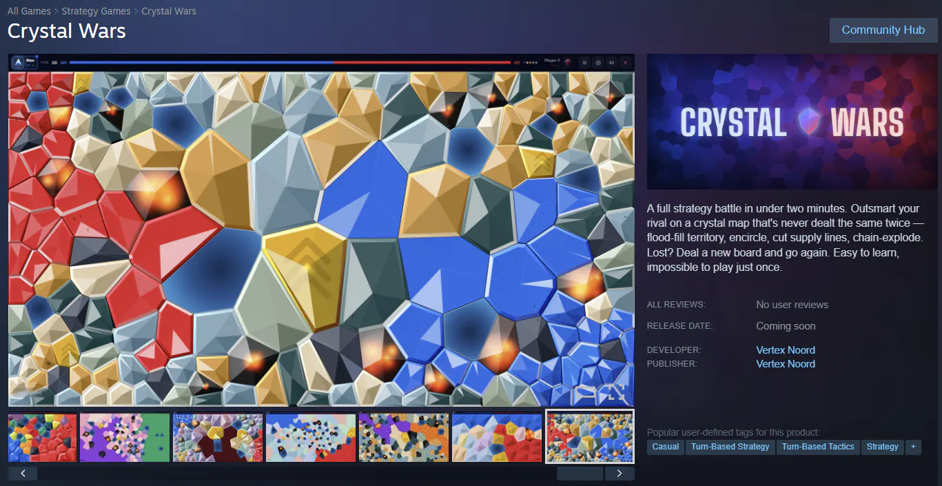 Crystal Wars - a new game on Steam gallery image