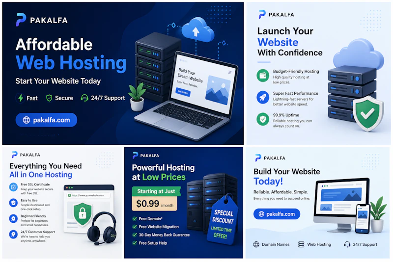 Pakalfa -Domain Names, Websites, Hosting screenshot 2