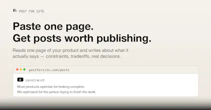 Post for Site gallery image