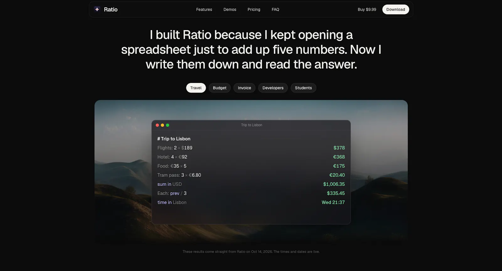 Ratio screenshot 7