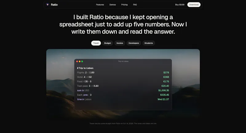 Ratio screenshot 7