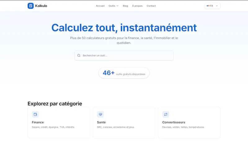 Kalkulo screenshot 1