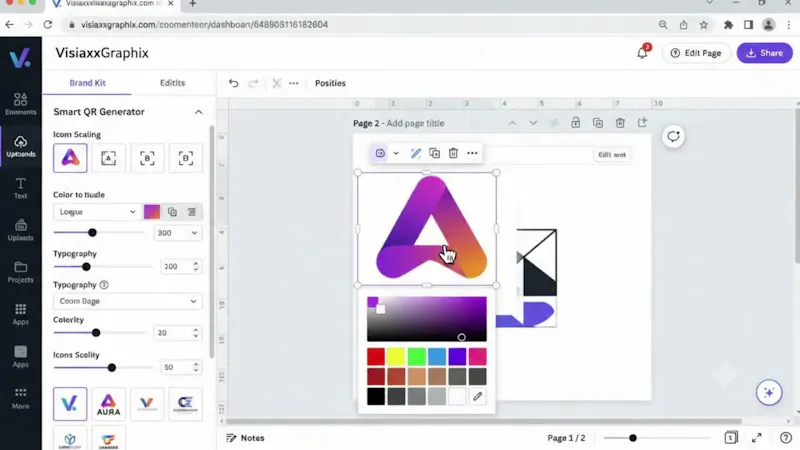 VisiaxxGraphix screenshot 1 (video preview)