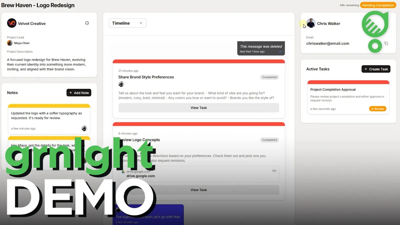 grnlght screenshot 1 (video preview)