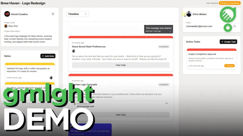 grnlght screenshot 1 (video preview)