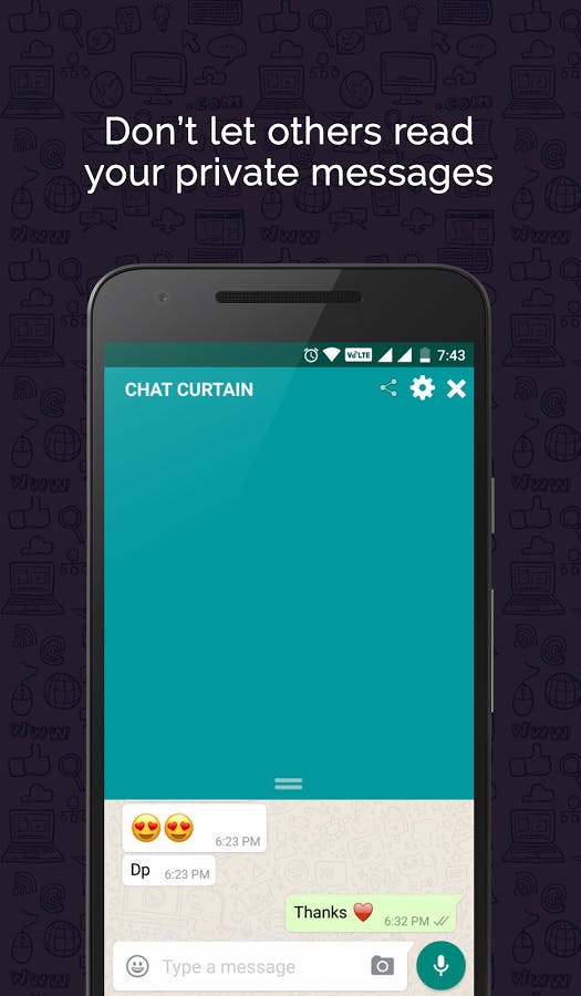 Chat Curtain media 3