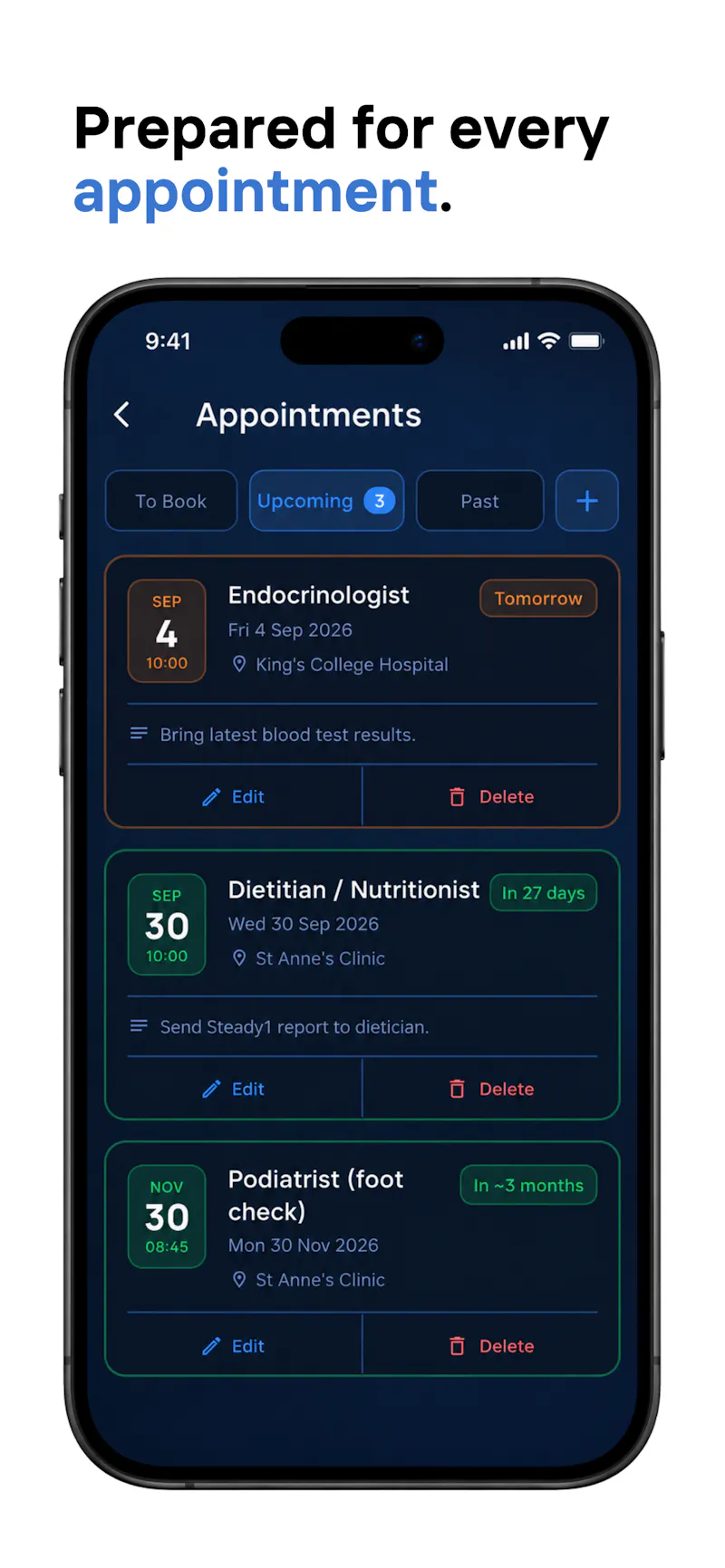 Steady1: Diabetes+ screenshot 5
