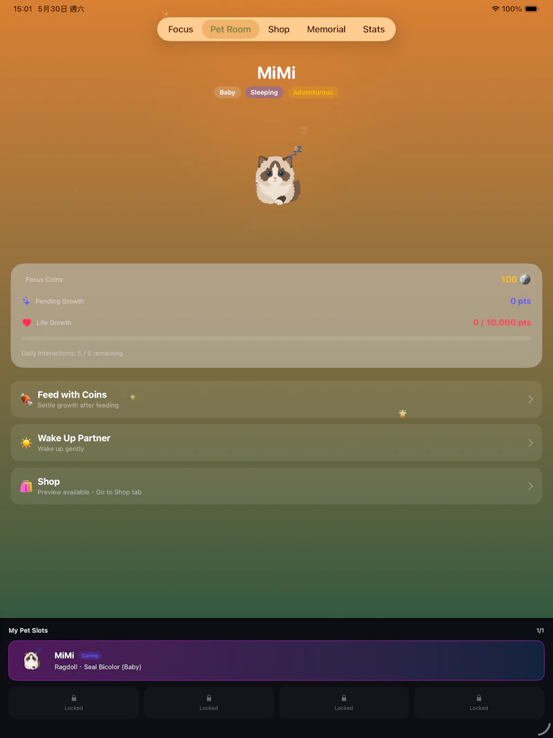 ZenPaw: Focus Timer & Cute Pet screenshot 7
