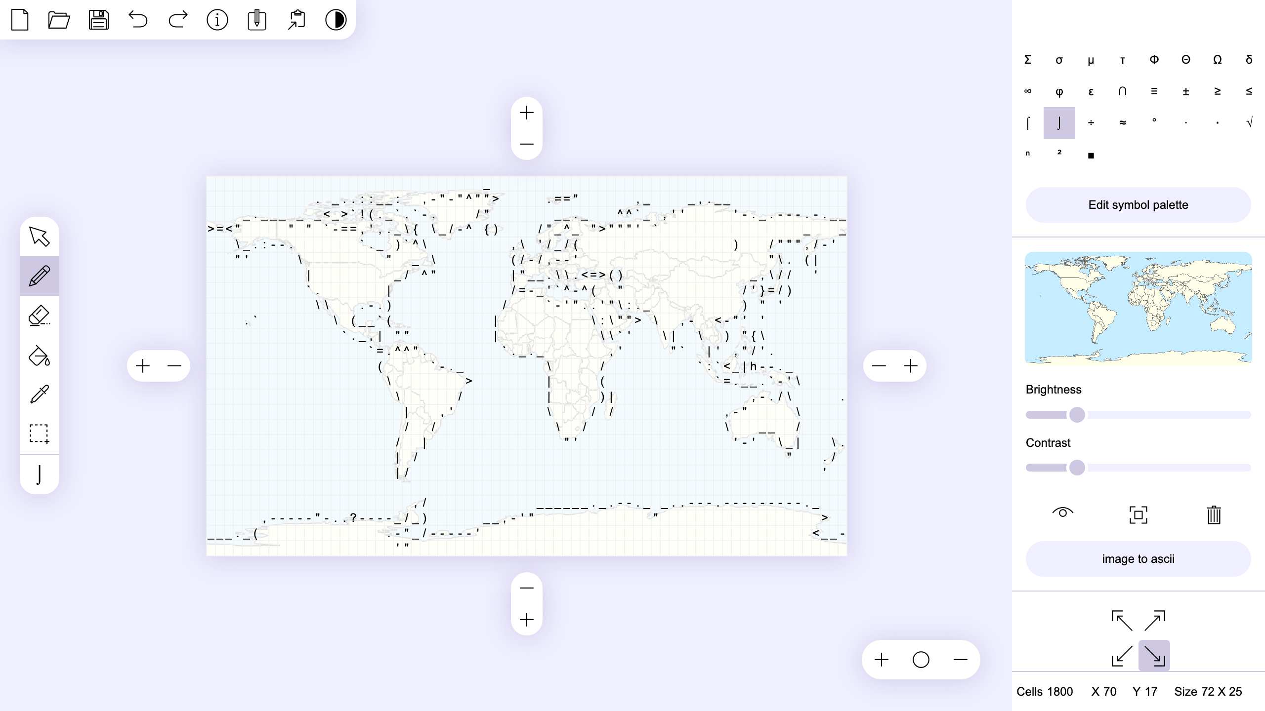 ASCII 아트 페인트 - 텍스트 아트를 사용하여 독창적 인 게시물로 독자들을 놀라게하십시오. 미디어 2