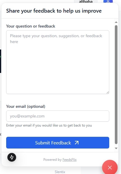 Slentix - Web siteleri ve uygulamalar için AI ile çalışan geri bildirim widget'ı medya 1