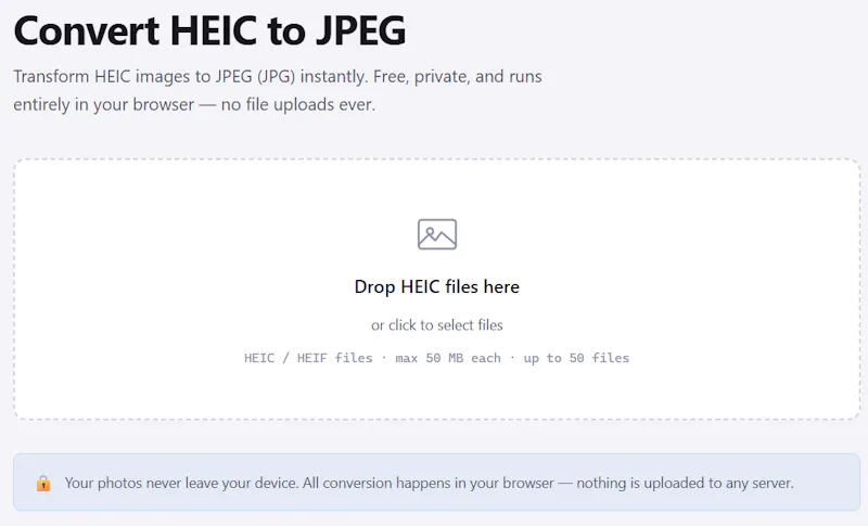 SwapHEIC - Image Converter screenshot 4