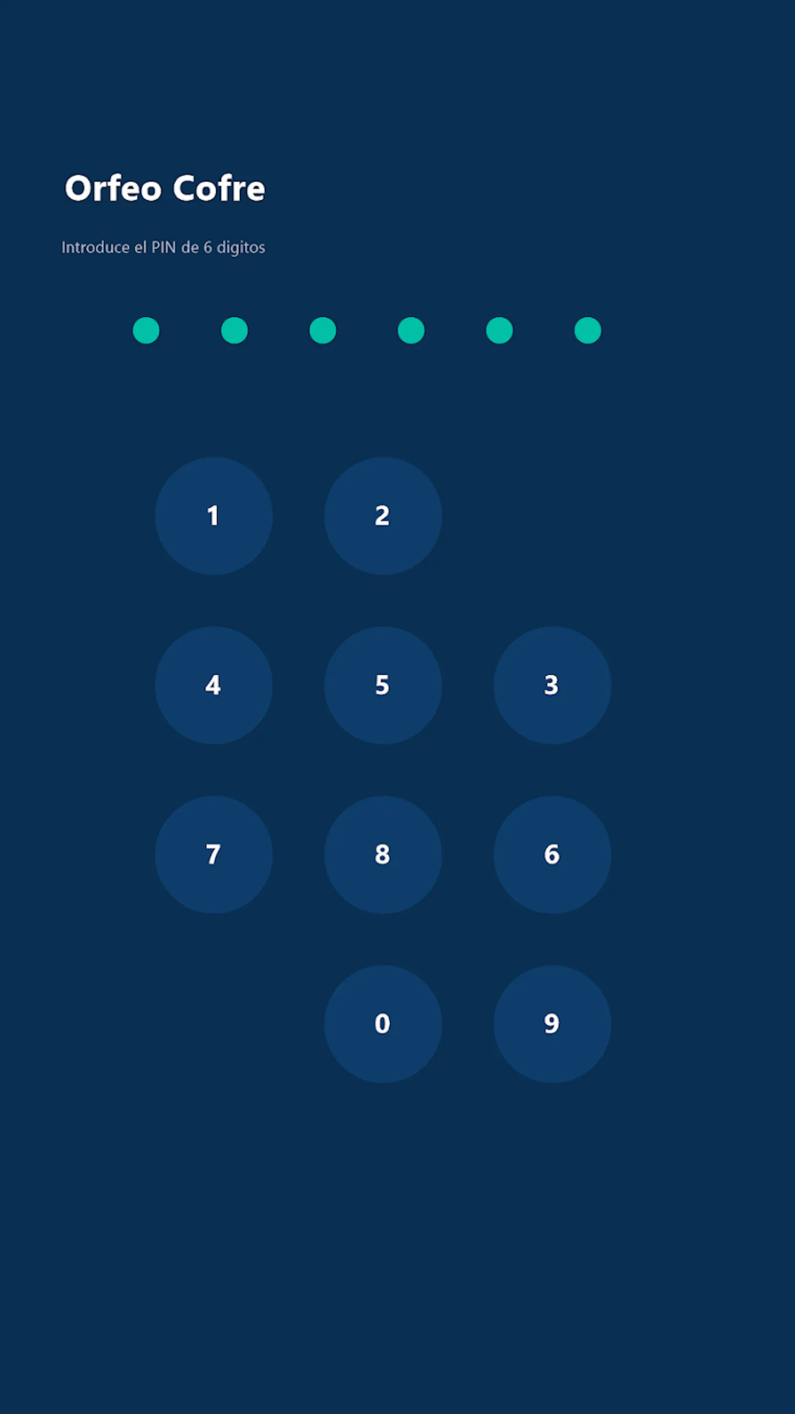 Orfeo Cofre screenshot 1