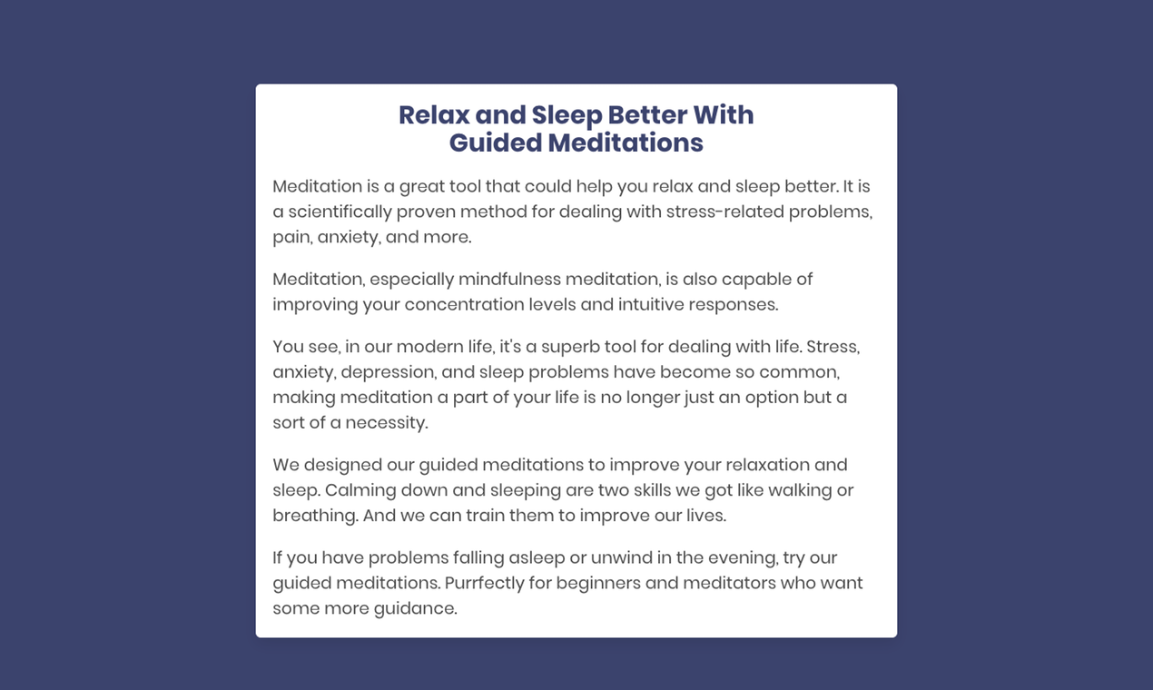 SlumberKittens Meditation gallery image