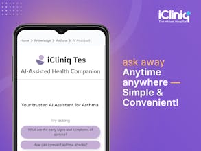 iCliniq Tes - Asthma AI Assistant gallery image