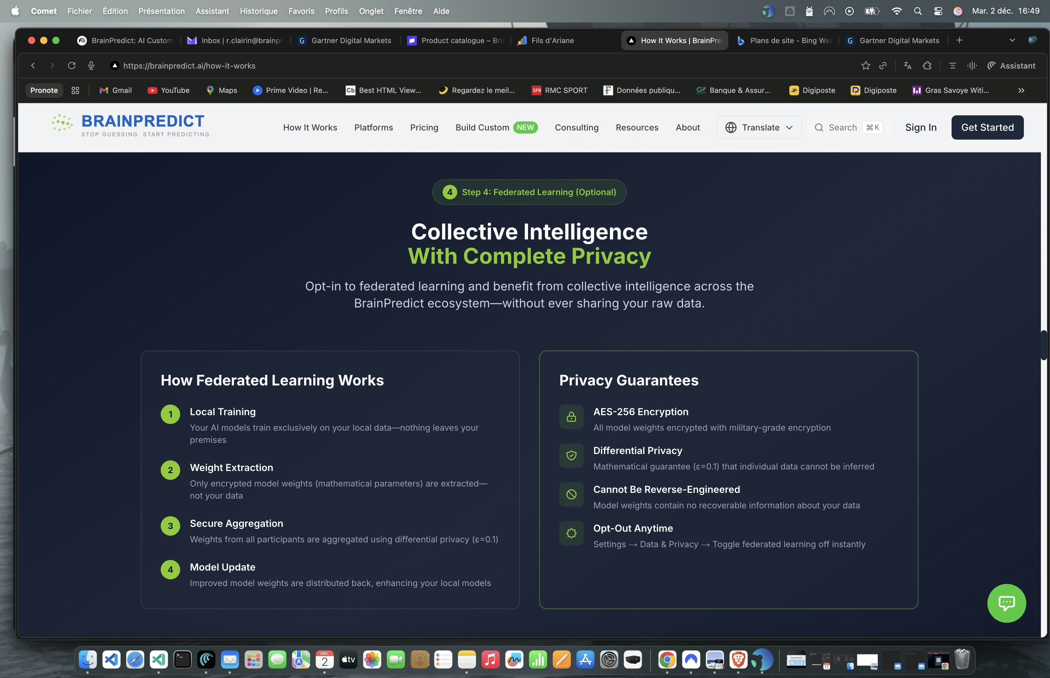 BrainPredict - Screenshot 5 showing product features and functionality