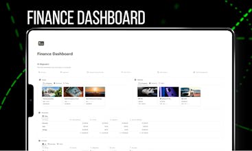 Finance Dashboard gallery image