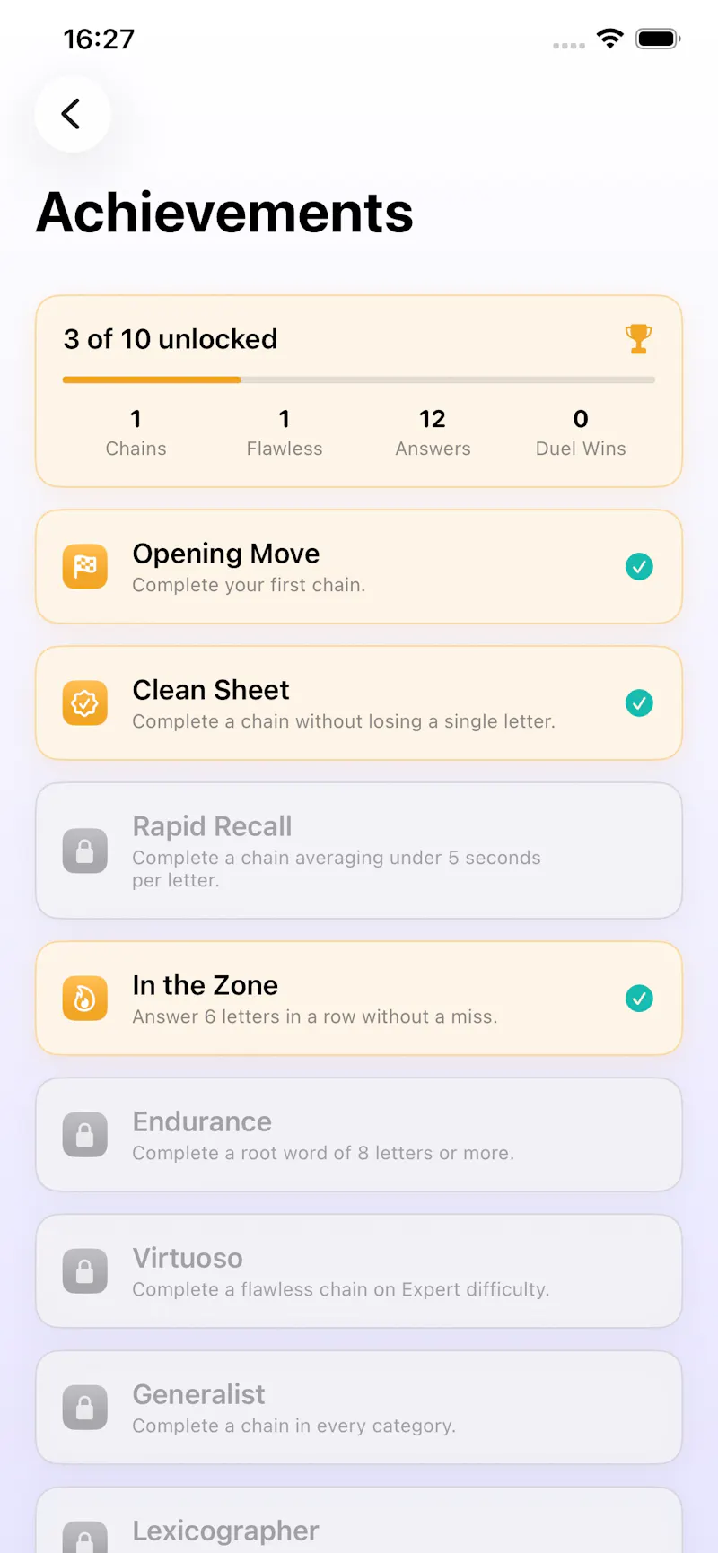 LexiChain screenshot 2