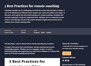 The Saturday RemoteR gallery image